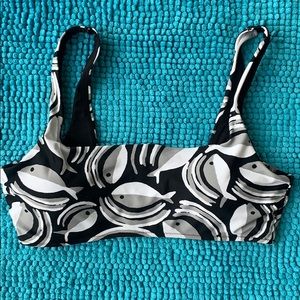 Aerie Wide Strap Scoop Bathing Suit Top